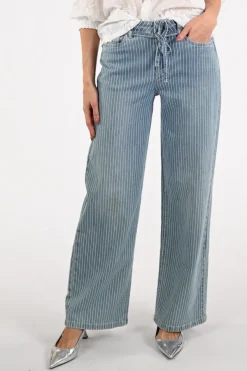 Geisha 61042-10 Coloured jeans Blue denim
