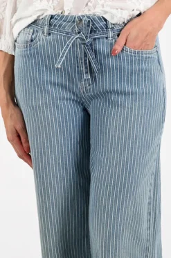 Geisha 61042-10 Coloured jeans Blue denim