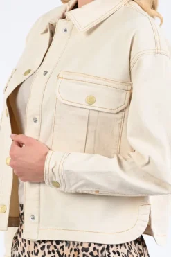 Geisha 55017-10 Jeansjasje Off white