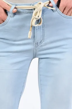 Geisha 51337-10 Jeans Light blue denim