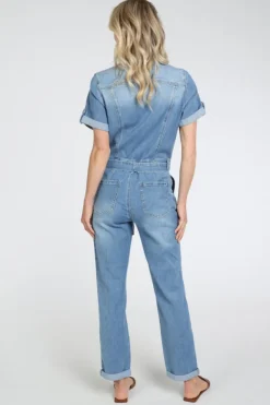 Geisha 61109-10 Jumpsuit Blue denim