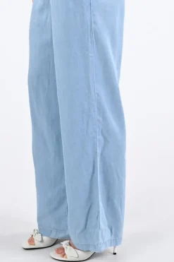 Geisha 51330-10 Jumpsuit Light blue denim