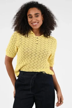 Geisha 64092-70 Pull korte mouw Lime