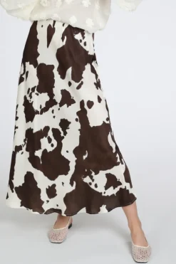 Geisha 66029-70 Rok wijd lang Off white