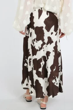 Geisha 66029-70 Rok wijd lang Off white