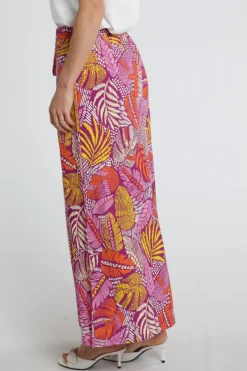 Geisha 66074-60 Rok wijd lang Oranje