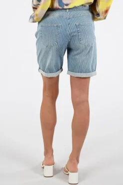 Geisha 61043-10 Short Blue denim