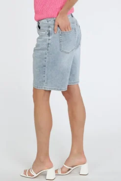 Geisha 61049-10 Short Blue denim