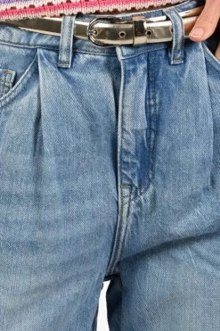 Geisha 61027-10 Short Blue denim