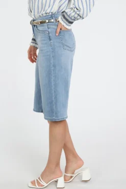 Geisha 61019-10 Short Light blue denim