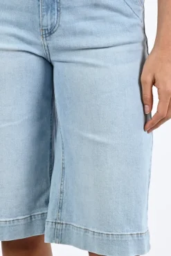 Geisha 61323-10 Short Light blue denim