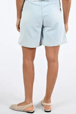 Geisha 61302-10 Short Light blue denim