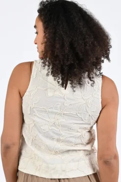 Geisha 63301-10 Top Off white