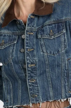 Haute L'Amitié HL10440 Jeansjasje Blue denim