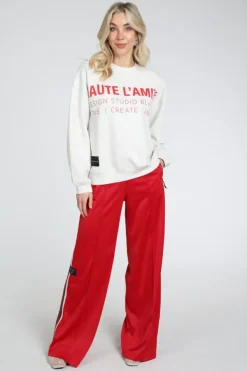 Haute L'Amitié HL10485 Joggingbroek Rood