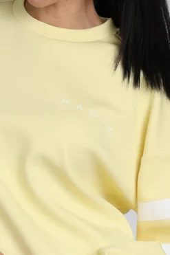 Haute L'Amitié HL10413 Sweater Licht geel
