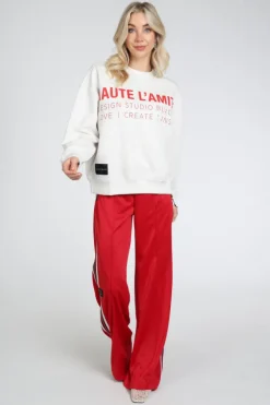 Haute L'Amitié HL10446 Sweater Licht grijs