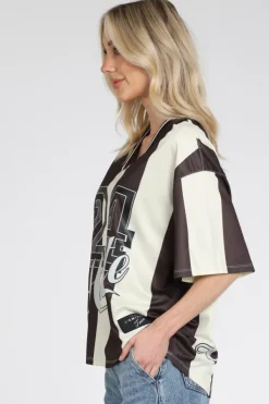 Haute L'Amitié HL10533 T-shirt korte mouw Bruin