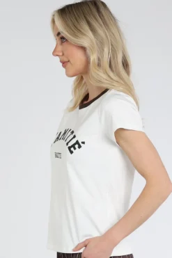 Haute L'Amitié HL10006 T-shirt korte mouw Off white