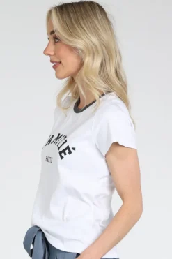 Haute L'Amitié HL10006 T-shirt korte mouw Wit