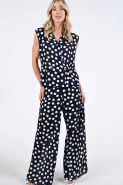 Joseph Ribkoff 261250 Blouse mouwloos Marine