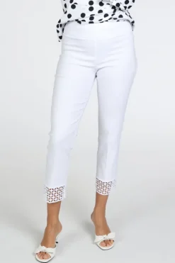 Joseph Ribkoff 261159 Broek Wit