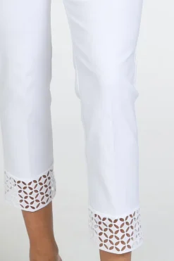 Joseph Ribkoff 261159 Broek Wit