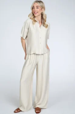 Knit-Ted 261p125 janou Broek Champagne