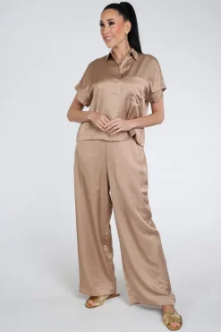 Knit-Ted 261p129 linde Broek Camel