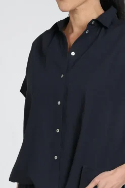 Knit-Ted 261p119 vera Blouse korte mouw Marine