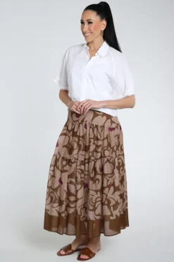 Luisa Cerano 238701-3761 Blouse korte mouw Wit
