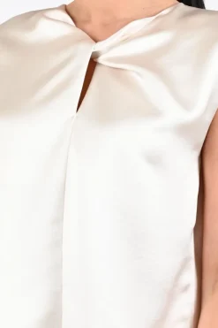Luisa Cerano 238654-3777 Blouse mouwloos Ecru