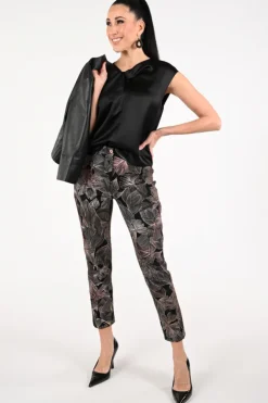 Luisa Cerano 238654-3777 Blouse mouwloos Zwart