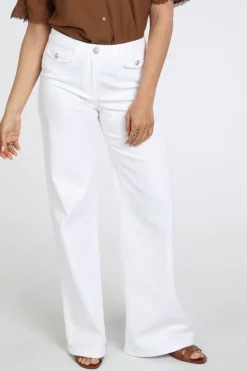 Luisa Cerano 638900-3800 Broek Wit