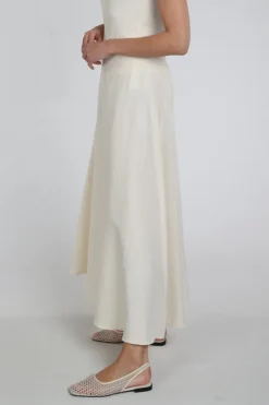 Luisa Cerano 538335-3824 Rok wijd lang Ecru