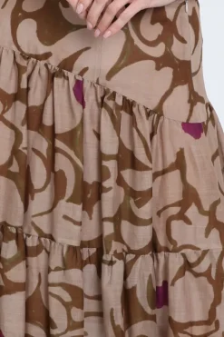 Luisa Cerano 538327-3839 Rok wijd lang Vicuna