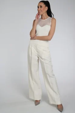 Luisa Cerano 138775-5940 Top Ecru