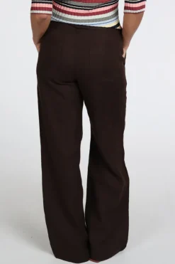 Mac Chiara belt 0294L Broek Bruin