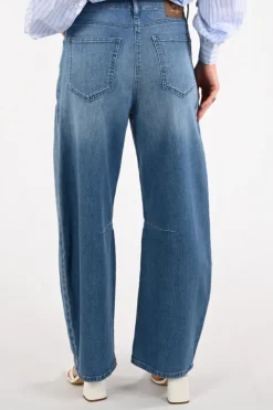Mac Dakota barrel Jeans Blue denim