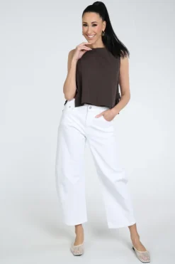 Mac Dakota barrel Jeans White denim
