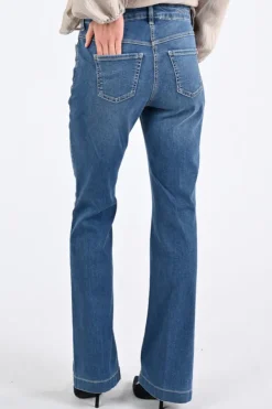Mac Dream boot Jeans Blue denim