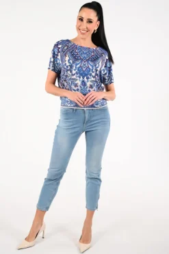 Mac Dream chic Jeans Blue denim