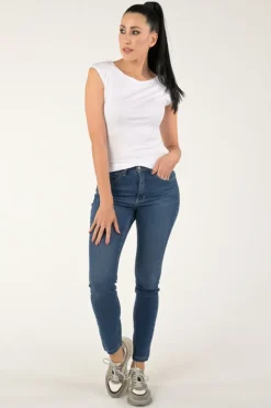 Mac Dream Skinny Jeans Blue denim