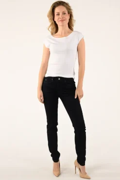 Mac Dream Skinny Jeans Dark blue denim