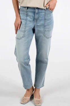 Mac Iowa baggy 0333L Jeans Blue denim