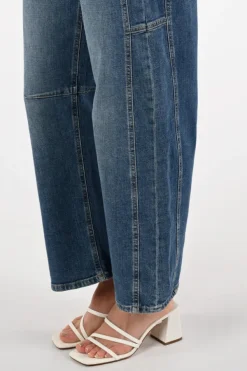 Mac Ohio barrel 0333L Jeans Blue denim