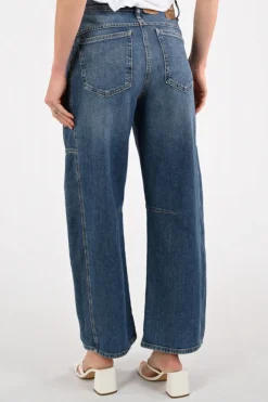Mac Ohio barrel 0333L Jeans Blue denim