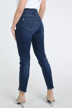 Mac Rich Slim Jeans Dark blue denim