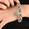 Magic Pearl chunky silver Sierraden Zilver