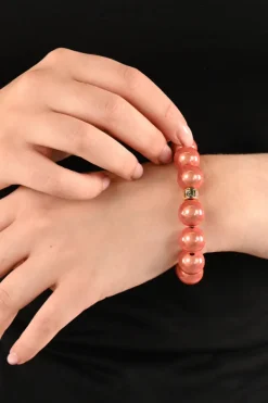 Magic Pearl perlen apricot Sierraden Zalm
